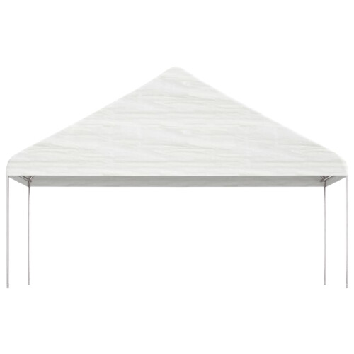 VidaXL vidaXL Pavillon mit Dach Weiß 20,07x5,88x3,75 m Polyethylen 2