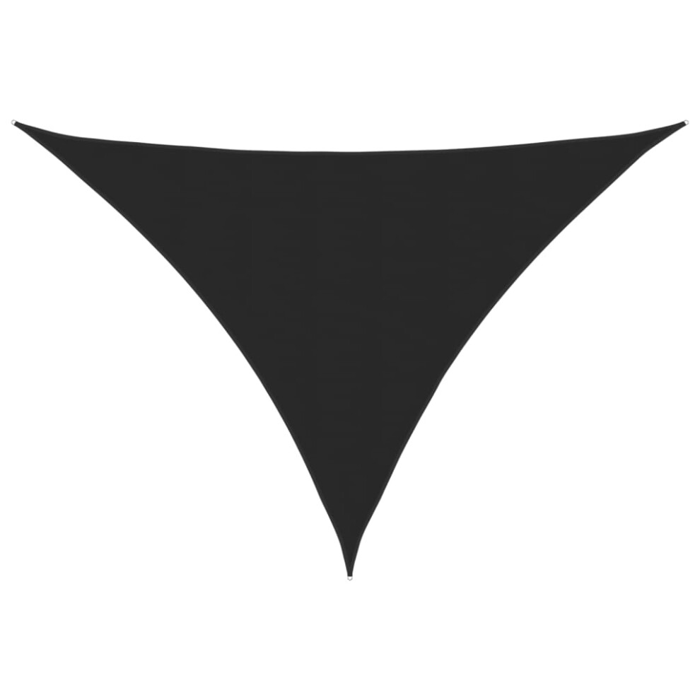 Vidaxl (Black, 2.5 X 2.5 X 3.5 M) Sunshade Sail Oxford Fabric Triangular Shade Sail Sunscreen Canopy