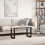 VidaXL (90 x 40 x 45 cm) vidaXL Dining Table Kitchen Table Dinner Table Solid Wood Pine and Cast Iron 3