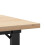 VidaXL (80 x 50 x 40.5 cm) vidaXL Dining Table Kitchen Table Dinner Table Solid Wood Pine and Cast Iron 7