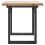 VidaXL (90 x 40 x 45.5 cm) vidaXL Dining Table Kitchen Table Dinner Table Solid Wood Pine and Cast Iron 5