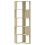 VidaXL (sonoma oak) vidaXL Corner Bookcase 5-Tier Corner Bookshelf Corner Rack Engineered Wood 2