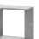 VidaXL (concrete grey) vidaXL Corner Bookcase 5-Tier Corner Bookshelf Corner Rack Engineered Wood 7