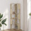 VidaXL (sonoma oak) vidaXL Corner Bookcase 5-Tier Corner Bookshelf Corner Rack Engineered Wood 3