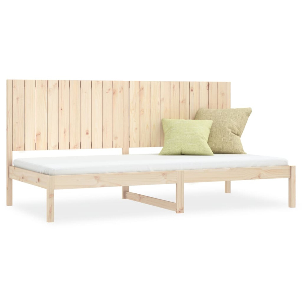 Vidaxl Solid Wood Pine Day Bed 90X200 Cm Guest Sofa Sleepover Occasional Bed