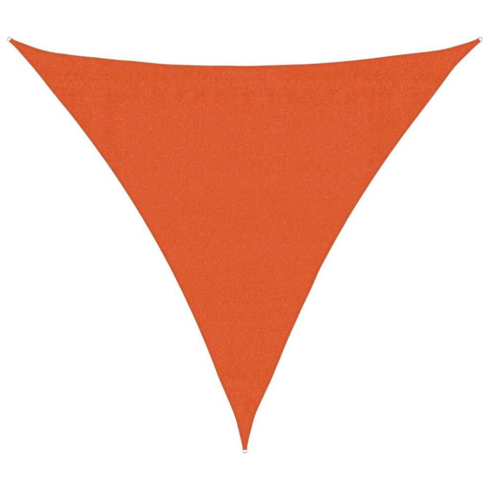 Vidaxl (, 3.6 X 3.6 X 3.6 M) Sunshade Sail Canopy Screen Balcony Awning Canopy Hdpe Rectangular Orange