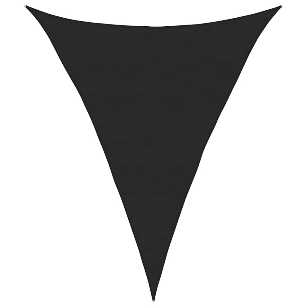 Vidaxl (Black, 5 X 7 X 7 M) Sunshade Sail Canopy Screen Balcony Awning Canopy Hdpe Rectangular