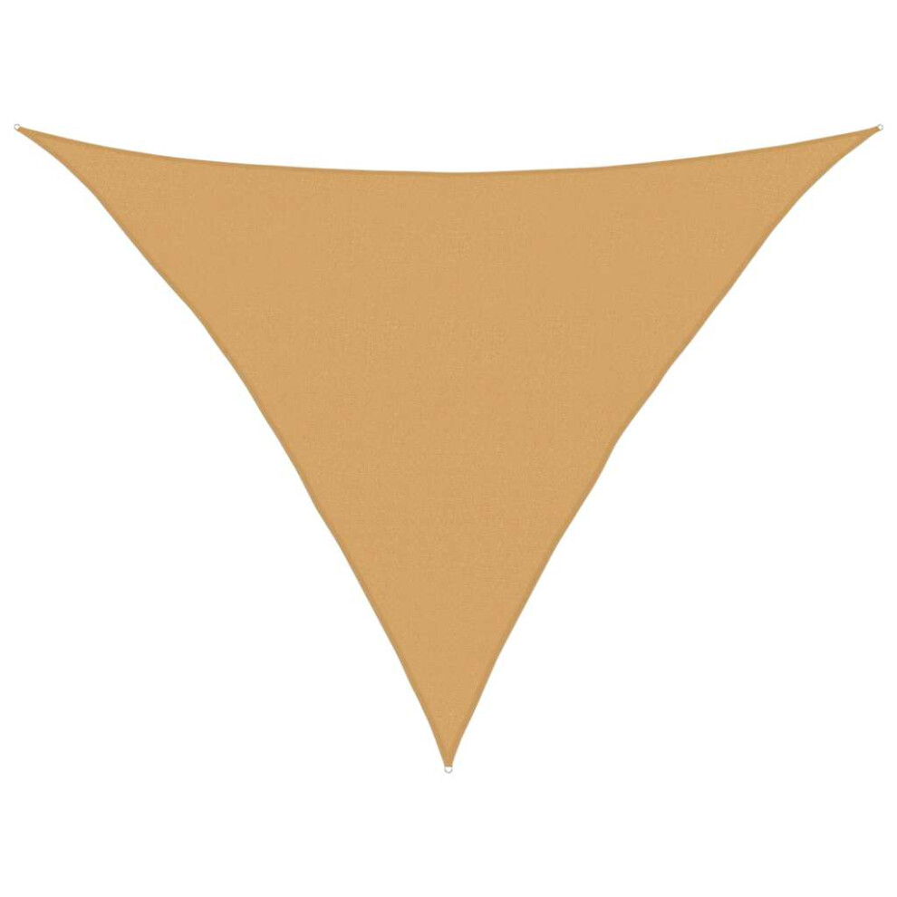 Vidaxl (Sand, 5 X 5 X 6 M) Sunshade Sail Canopy Screen Balcony Awning Canopy Hdpe Rectangular