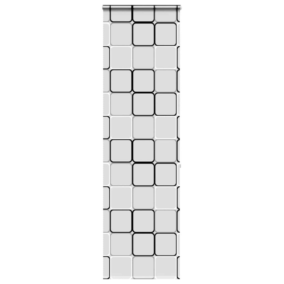 (Square, 60 X 240 Cm) Vidaxl Shower Roller Blind 70X240 Cm Fabric Width 66 Cm Shower Blind 8721158353429