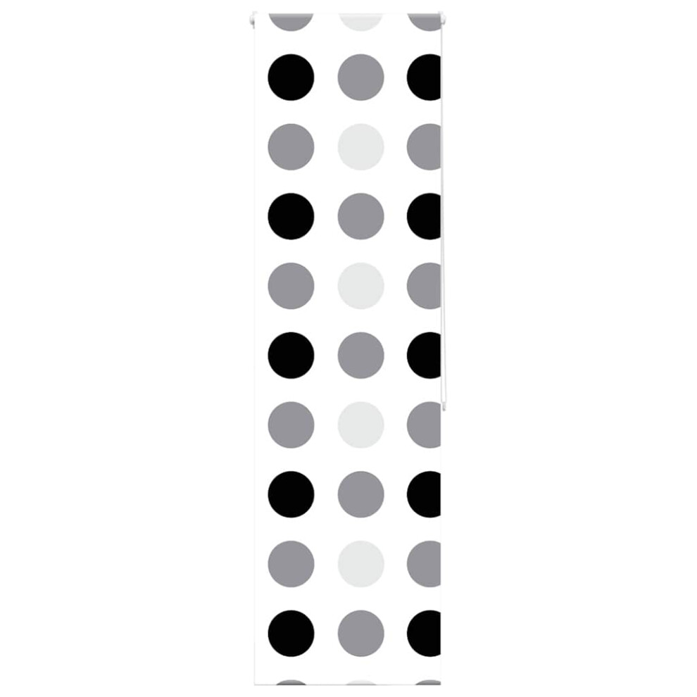 Vidaxl (Circle, 60 X 240 Cm) Shower Roller Blind 70X240 Cm Fabric Width 66 Cm Shower Blind