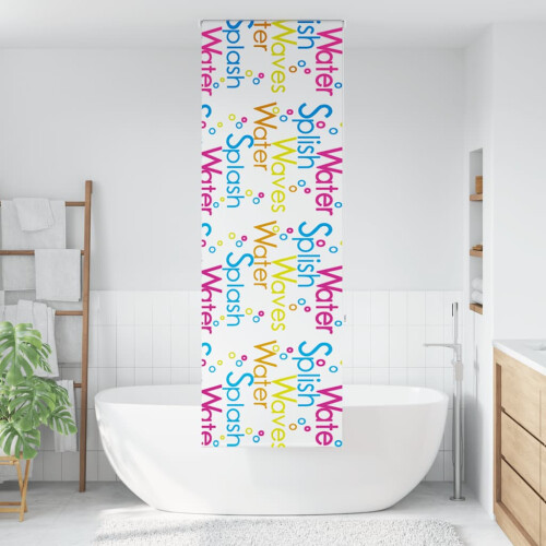 VidaXL vidaXL Duschrollo 60x240 cm Stoffbreite 56 cm 1