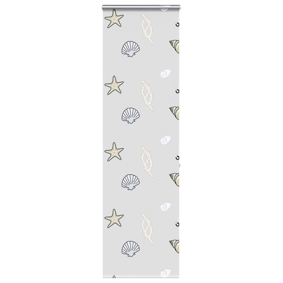 (Sea Star, 60 X 240 Cm) Vidaxl Shower Roller Blind 70X240 Cm Fabric Width 66 Cm Shower Blind 8721158353092