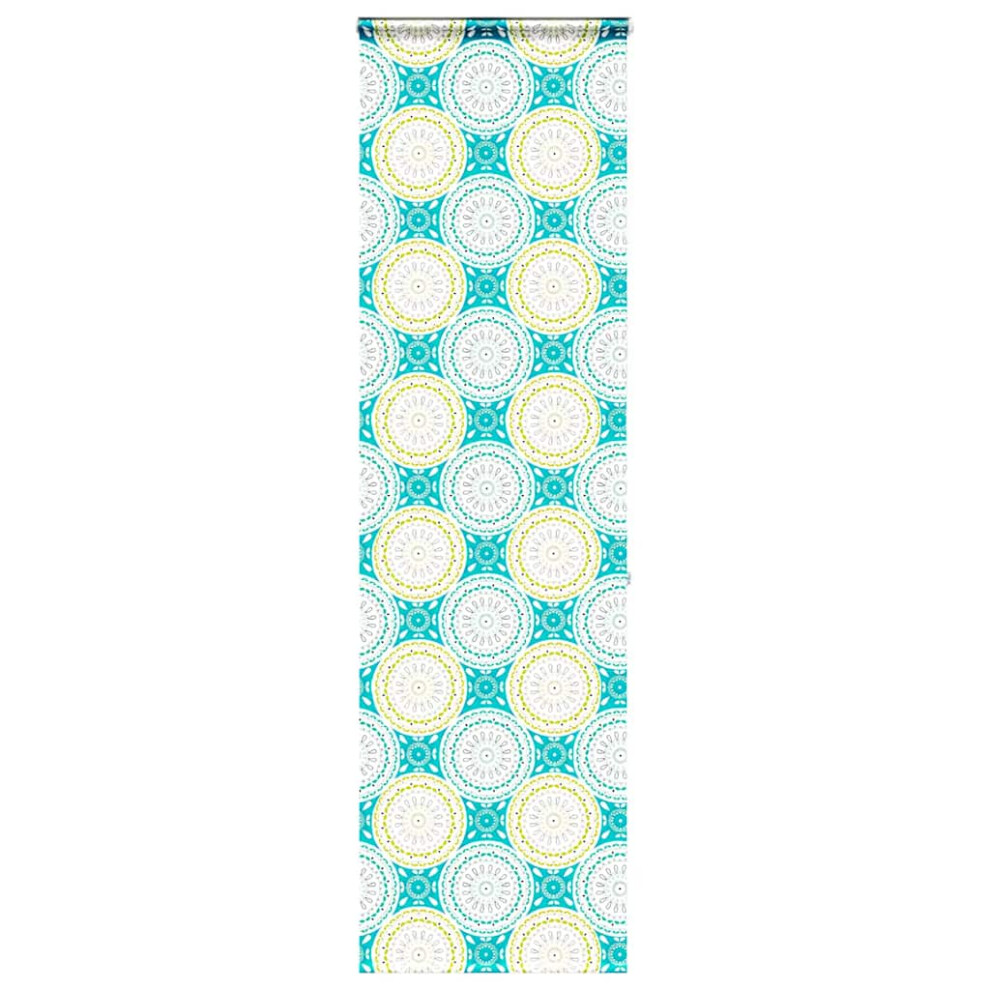 Vidaxl (Ornament, 60 X 240 Cm) Shower Roller Blind 70X240 Cm Fabric Width 66 Cm Shower Blind