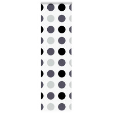 (circles, 60 x 240 cm) vidaXL Shower Roller Blind 70x240 cm Fabric Width 66 cm shower blind