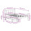 VidaXL vidaXL Bed Frame with Drawers Home Bed Base 90x190 cm Single Solid Wood Pine 11
