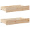 VidaXL vidaXL Bed Frame with Drawers Home Bed Base 90x190 cm Single Solid Wood Pine 8