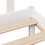VidaXL vidaXL Bookcase Bed without Mattress Bed White Small Single Solid Wood Pine 9