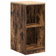 (smoked oak, 40 x 51 x 85 cm) vidaXL Garage Storage Cabinet Smoked Oak 30x51x85 cm Solid Wood Pine cabinet