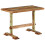 VidaXL vidaXL Dining Table Kitchen Dining Room Dinner Table Solid Wood Reclaimed 9