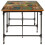 VidaXL vidaXL Dining Table Dining Room Kitchen Dinner Table Solid Wood Reclaimed 3