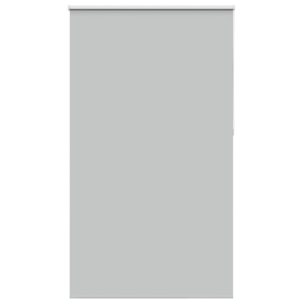 Vidaxl Roller Blind Blackout Light Grey 135X230cm Fabric Width 131.6Cm Polyester