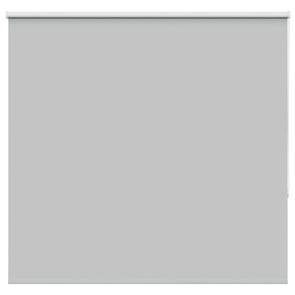 Vidaxl Roller Blind Blackout Light Grey 160X175cm Fabric Width 156.6Cm Polyester