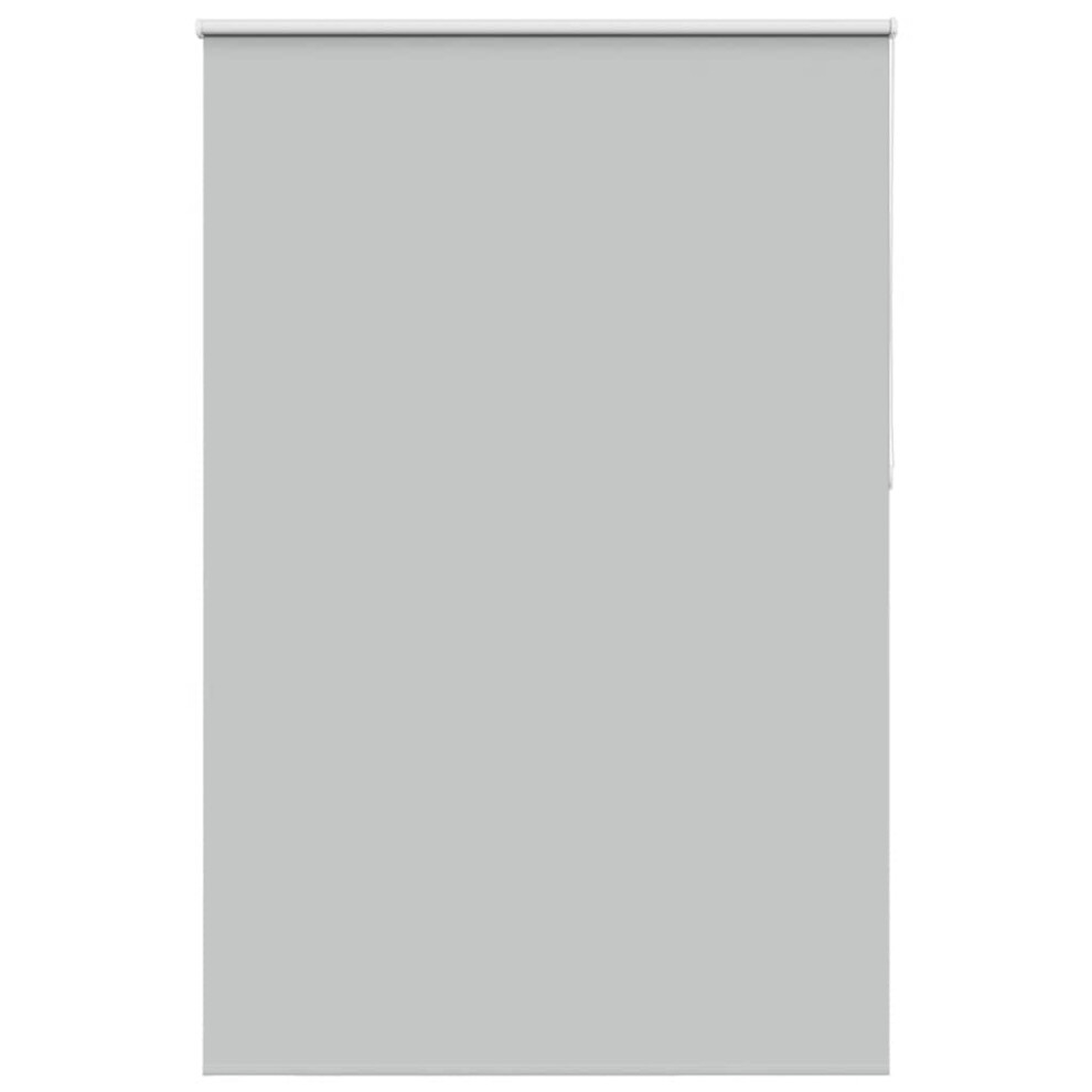 Vidaxl Roller Blind Blackout Light Grey 150X230cm Fabric Width 146.6Cm Polyester