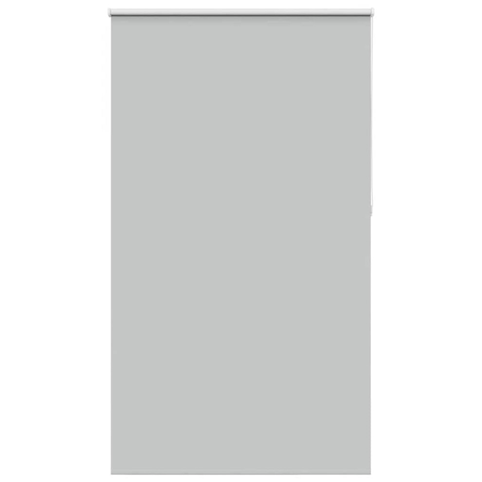 Vidaxl Roller Blind Blackout Light Grey 140X230cm Fabric Width 136.6Cm Polyester