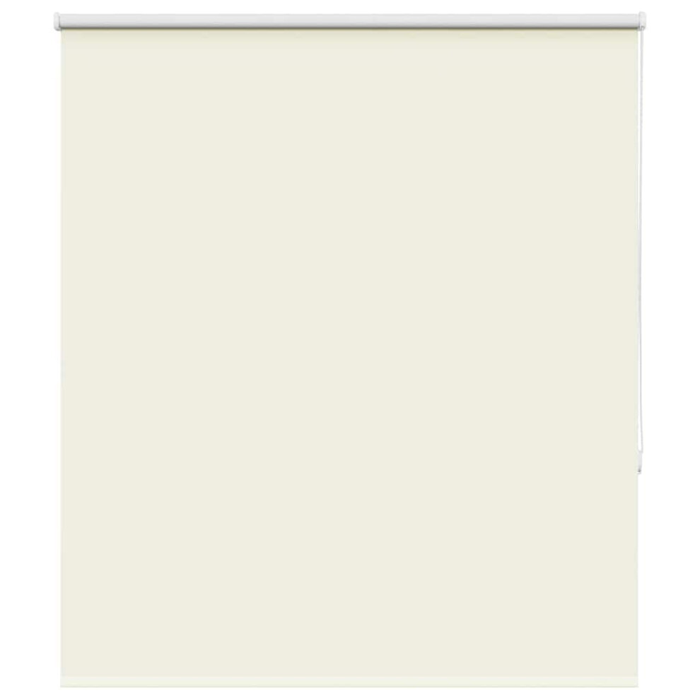 Vidaxl Roller Blind Blackout Off White 120X130cm Fabric Width 116.6Cm Polyester
