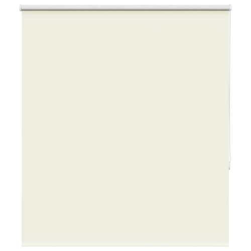 VidaXL vidaXL Roller Blind Blackout Off White 130x130cm Fabric Width 126.6cm Polyester 1