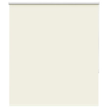 vidaXL Roller Blind Blackout Off White 130x130cm Fabric Width 126.6cm Polyester