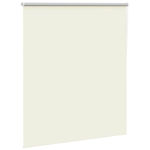 VidaXL vidaXL Roller Blind Blackout Off White 125x150cm Fabric Width 121.6cm Polyester 2