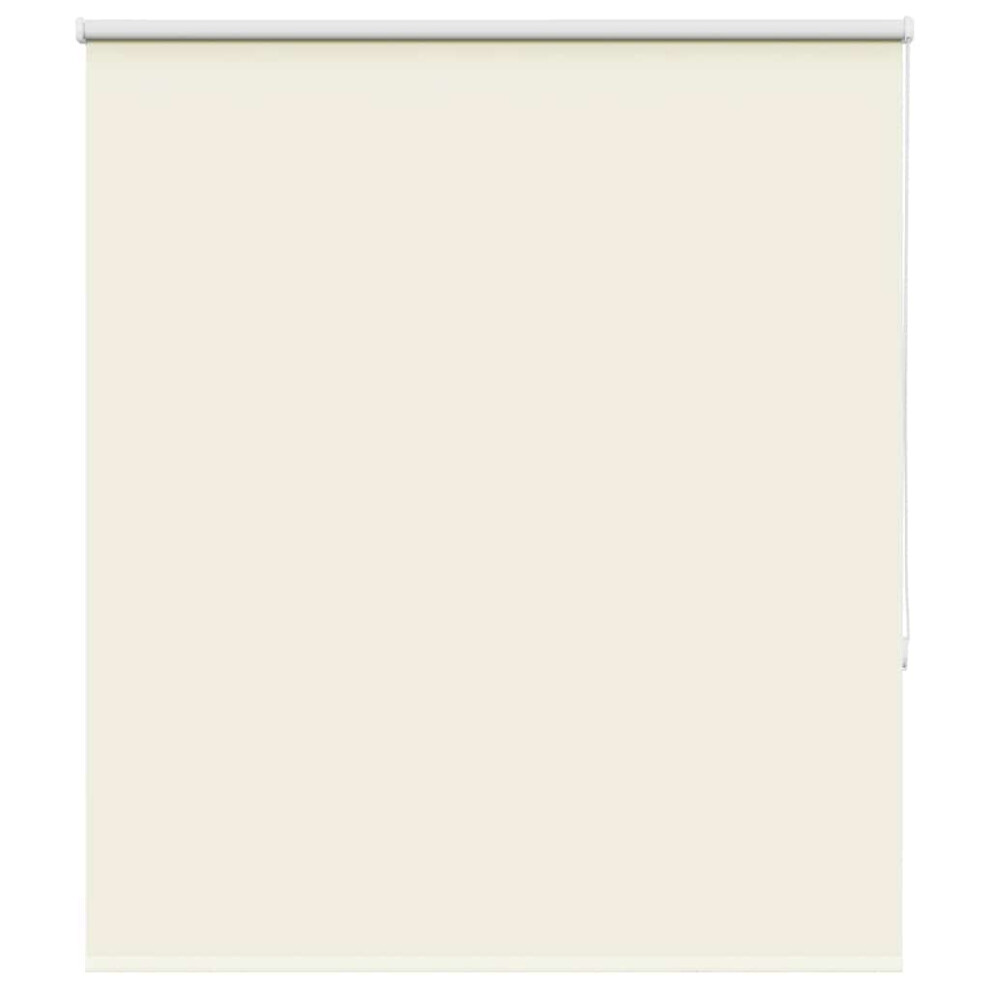 Vidaxl Roller Blind Blackout Off White 140X175cm Fabric Width 136.6Cm Polyester