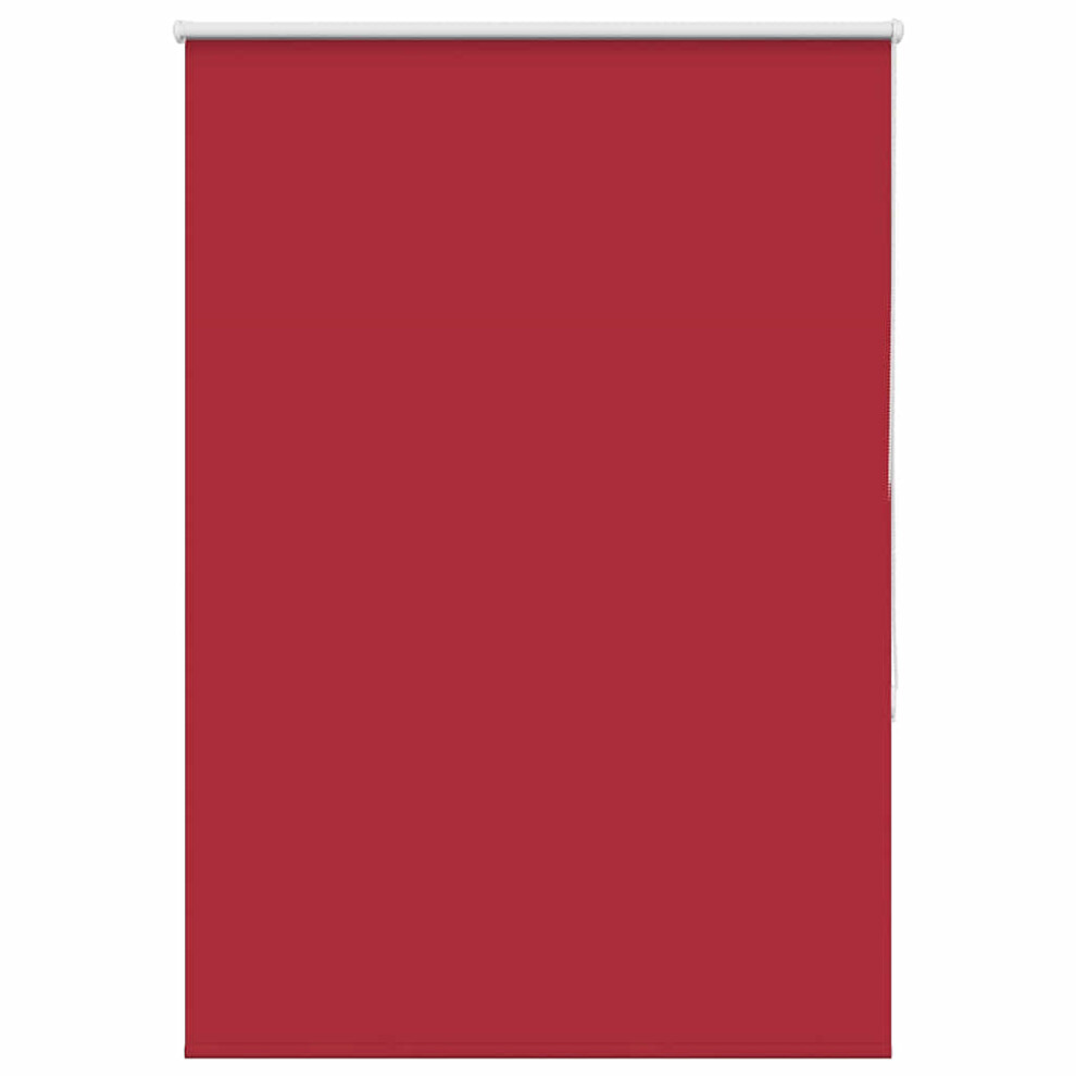 Vidaxl Roller Blind Blackout Red 105X150 Cm Fabric Width 100.7 Cm Polyester
