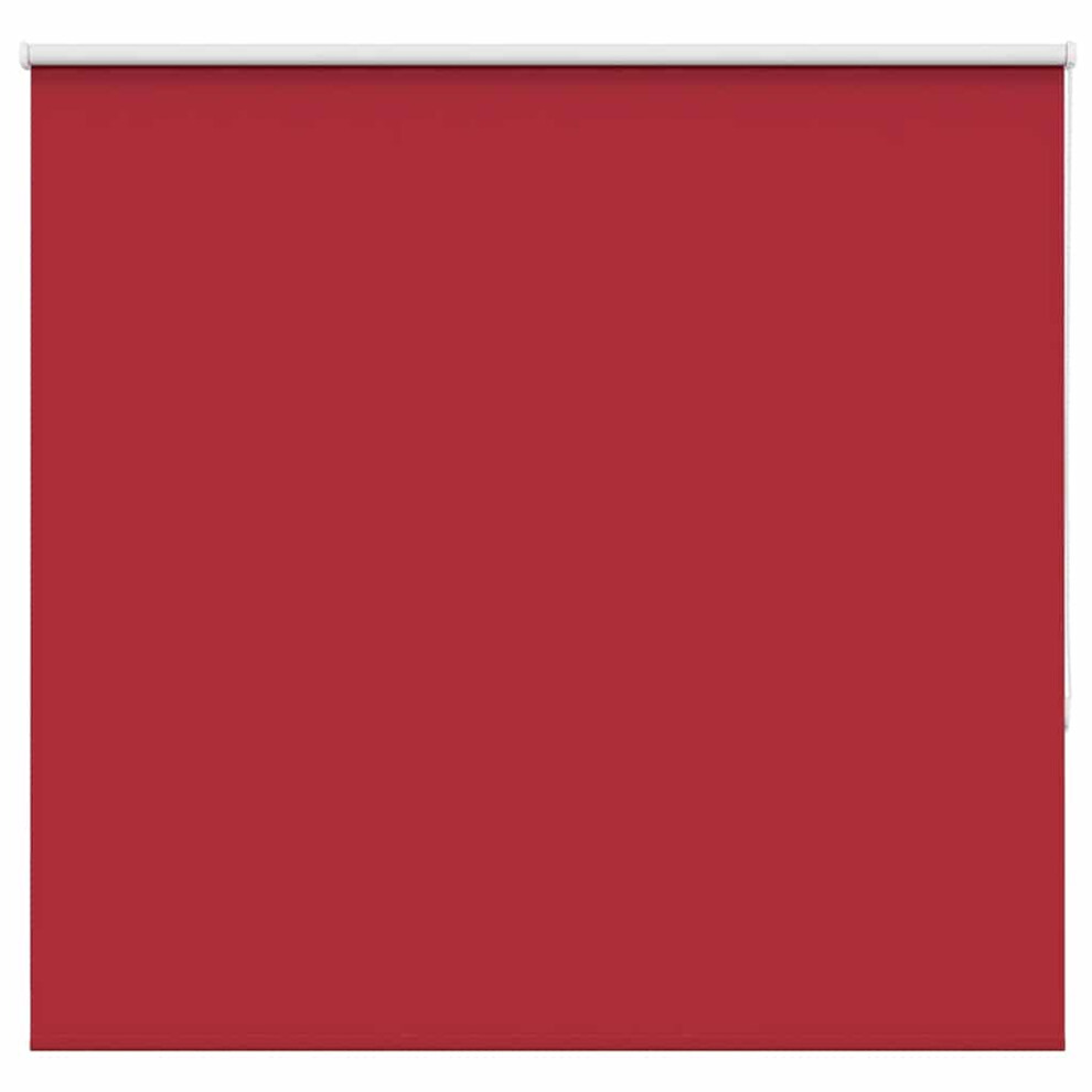 Vidaxl Roller Blind Blackout Red 145X150 Cm Fabric Width 141.6 Cm Polyester