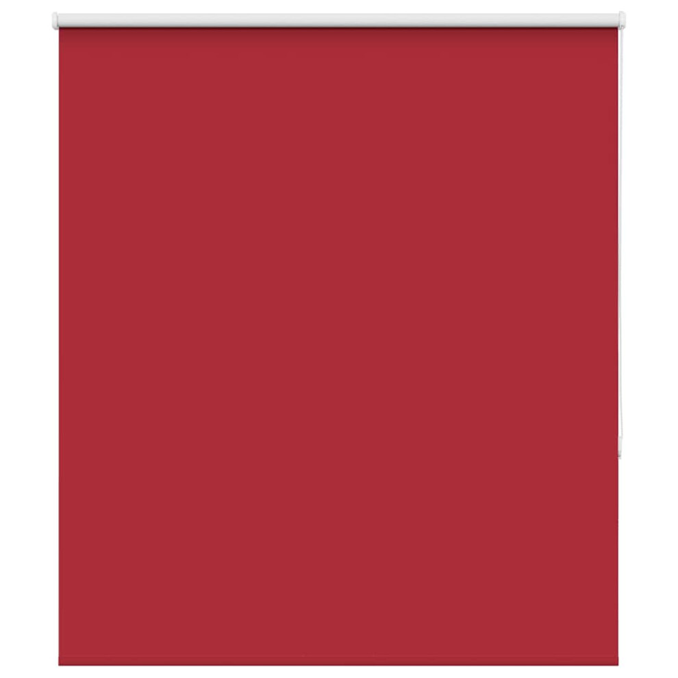 Vidaxl Roller Blind Blackout Red 135X150 Cm Fabric Width 131.6 Cm Polyester