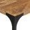 VidaXL vidaXL Console Table Hall Side Table End Table Brown Solid Wood Mango and Iron 7