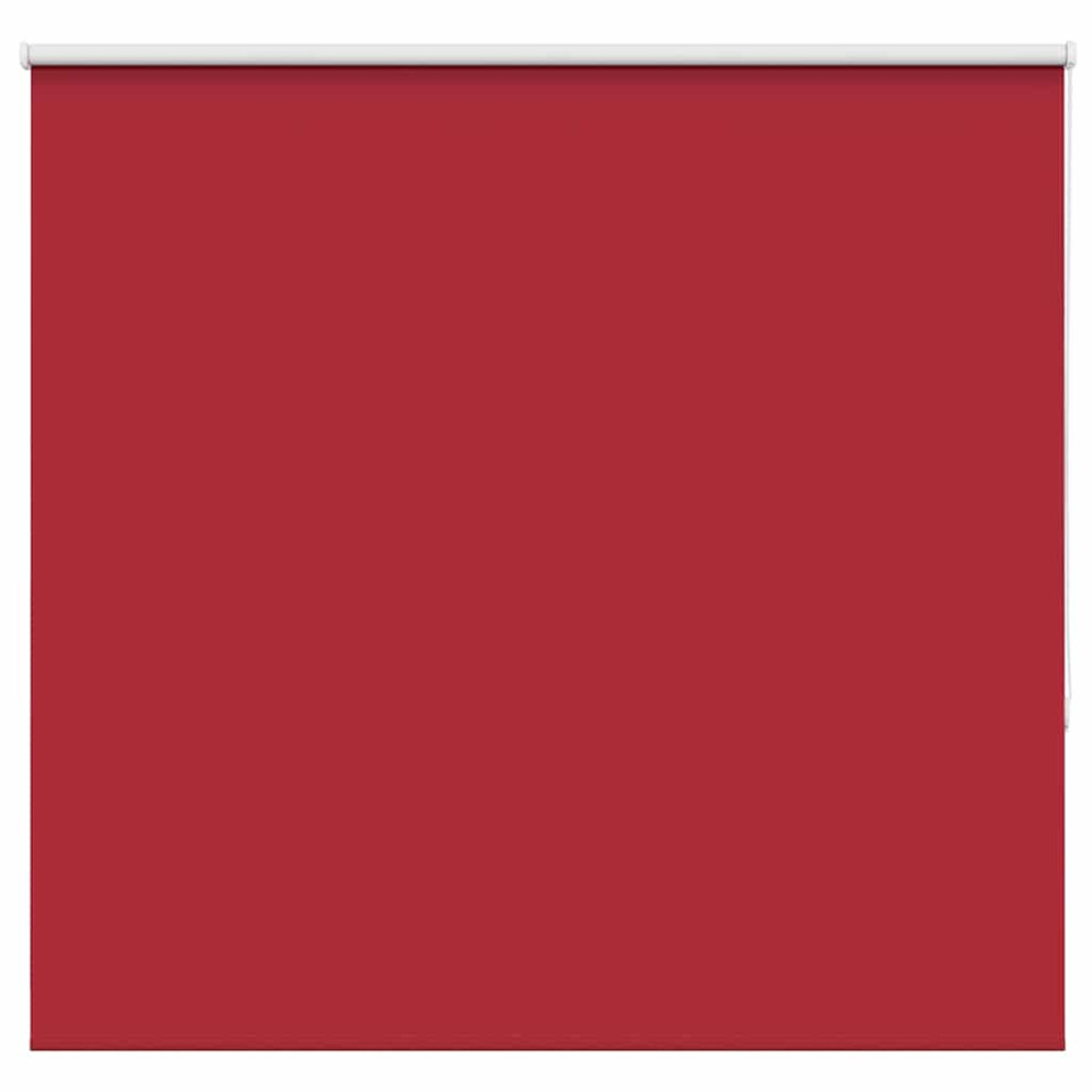 Vidaxl Roller Blind Blackout Red 155X150 Cm Fabric Width 151.6 Cm Polyester
