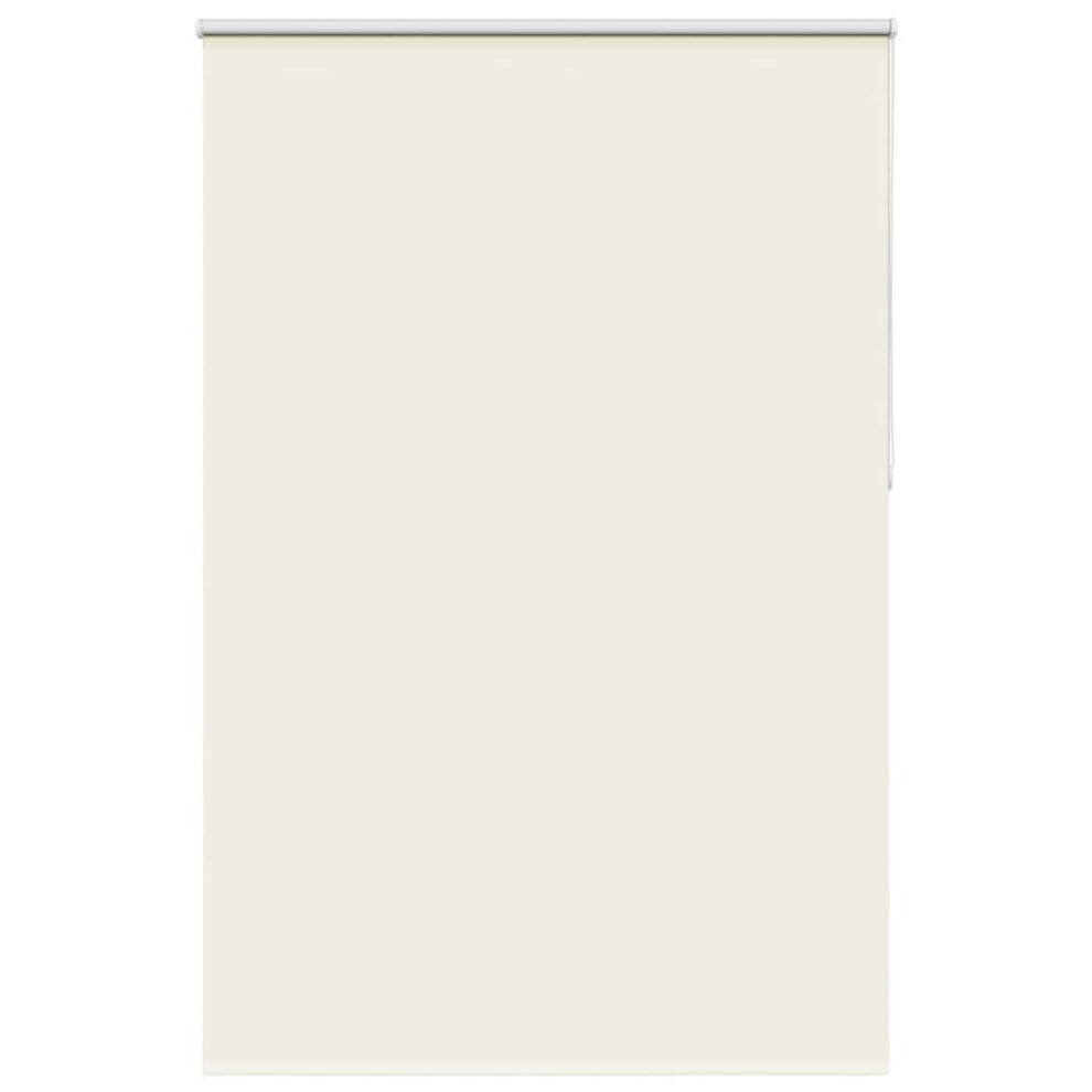 Vidaxl Roller Blind Blackout Off 155X210cm Fabric Width Polyester White 151.6Cm