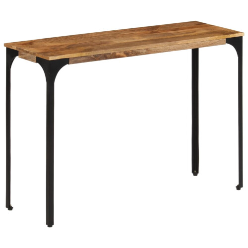 VidaXL vidaXL Console Table Hall Side Table End Table Brown Solid Wood Mango and Iron 1