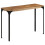 VidaXL vidaXL Console Table Hall Side Table End Table Brown Solid Wood Mango and Iron 3