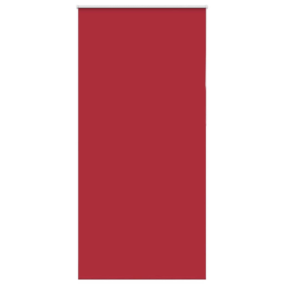 Vidaxl Roller Blind Blackout 105X230 Cm Fabric Width 100.7 Cm Polyester Red