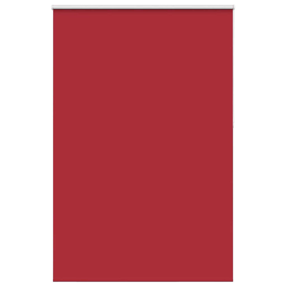 Vidaxl Roller Blind Blackout Red 155X230 Cm Fabric Width 151.6 Cm Polyester