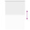 VidaXL vidaXL Roller Blind Blackout White 105x175 cm Fabric Width 100.7 cm Polyester 9