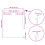 VidaXL vidaXL Roller Blind Blackout White 105x175 cm Fabric Width 100.7 cm Polyester 4