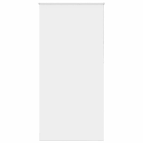 VidaXL vidaXL Roller Blind Blackout White 110x210 cm Fabric Width 105.7 cm Polyester
