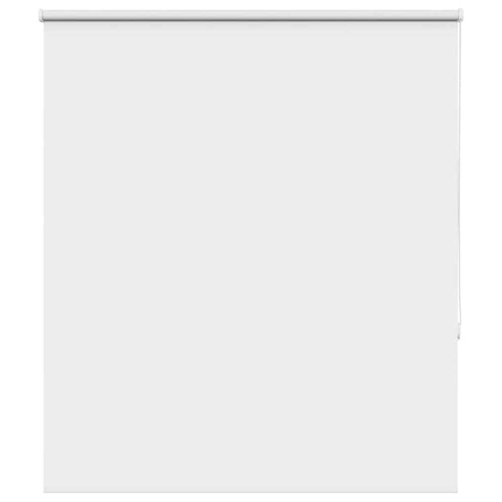Vidaxl Roller Blind Blackout White 140X175 Cm Fabric Width 136.6 Cm Polyester