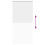 VidaXL vidaXL Roller Blind Blackout White 110x210 cm Fabric Width 105.7 cm Polyester 9