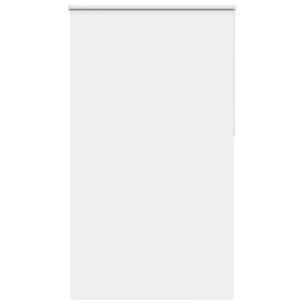 Vidaxl Roller Blind Blackout White 140X210 Cm Fabric Width 136.6 Cm Polyester
