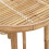 VidaXL vidaXL Garten-Bartisch Rund Ø55x100 cm Bambus 9